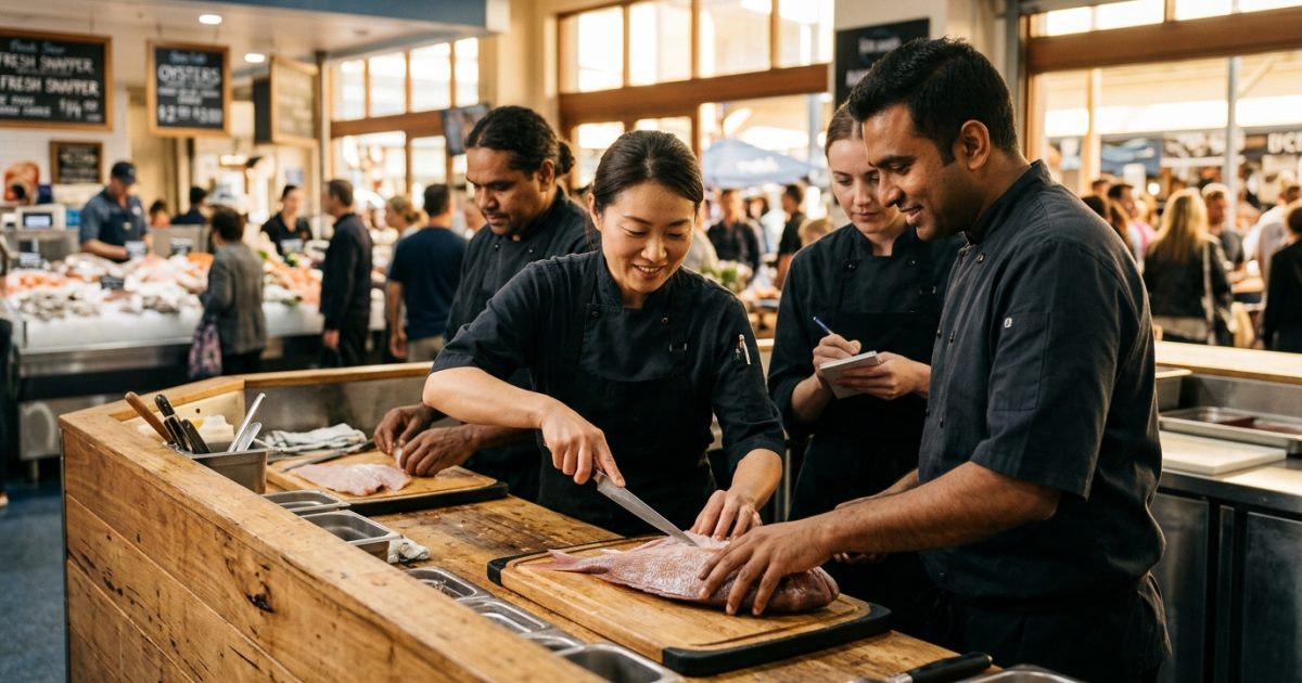 Cooking Classes At Sydney Fish Markets